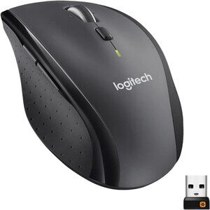 ✨Mouse Marathon Wireless 2.4 GHz Receiver 3-Year Battery Compatible with Laptop